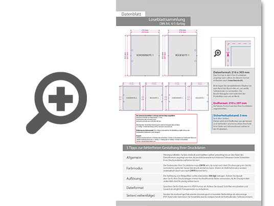 Product Bild loseblattsammlung_din_a4__84_bl__tter_pro_sammlung__vorne_farbig_und_hinten_schwarz_(4_1)